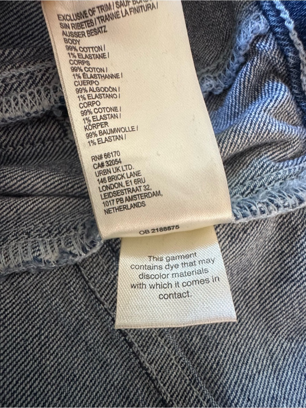 Pilcro High Rise Super Wide Leg Blue Jeans - Picture 13 of 13